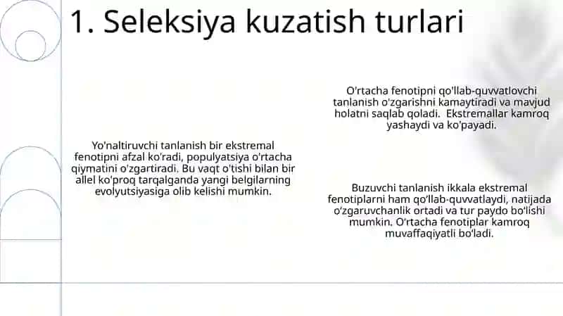 Tanlama kuzatish 3