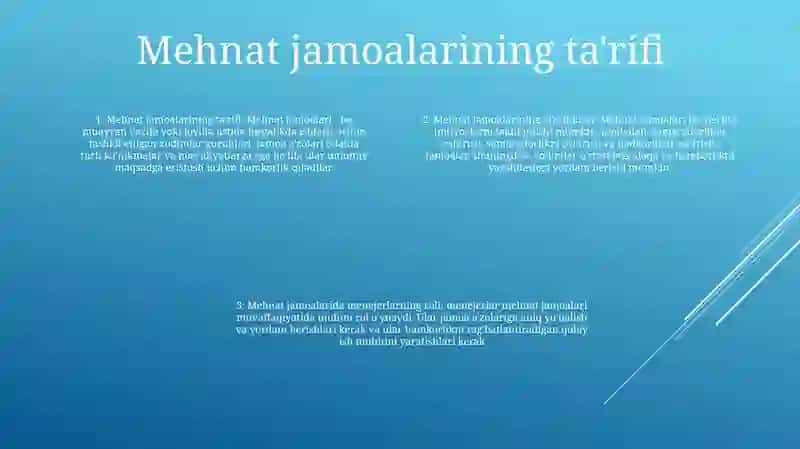 Mehnat Jamoalarida Menejerlar Faoliyatini Tashkil Etish 3