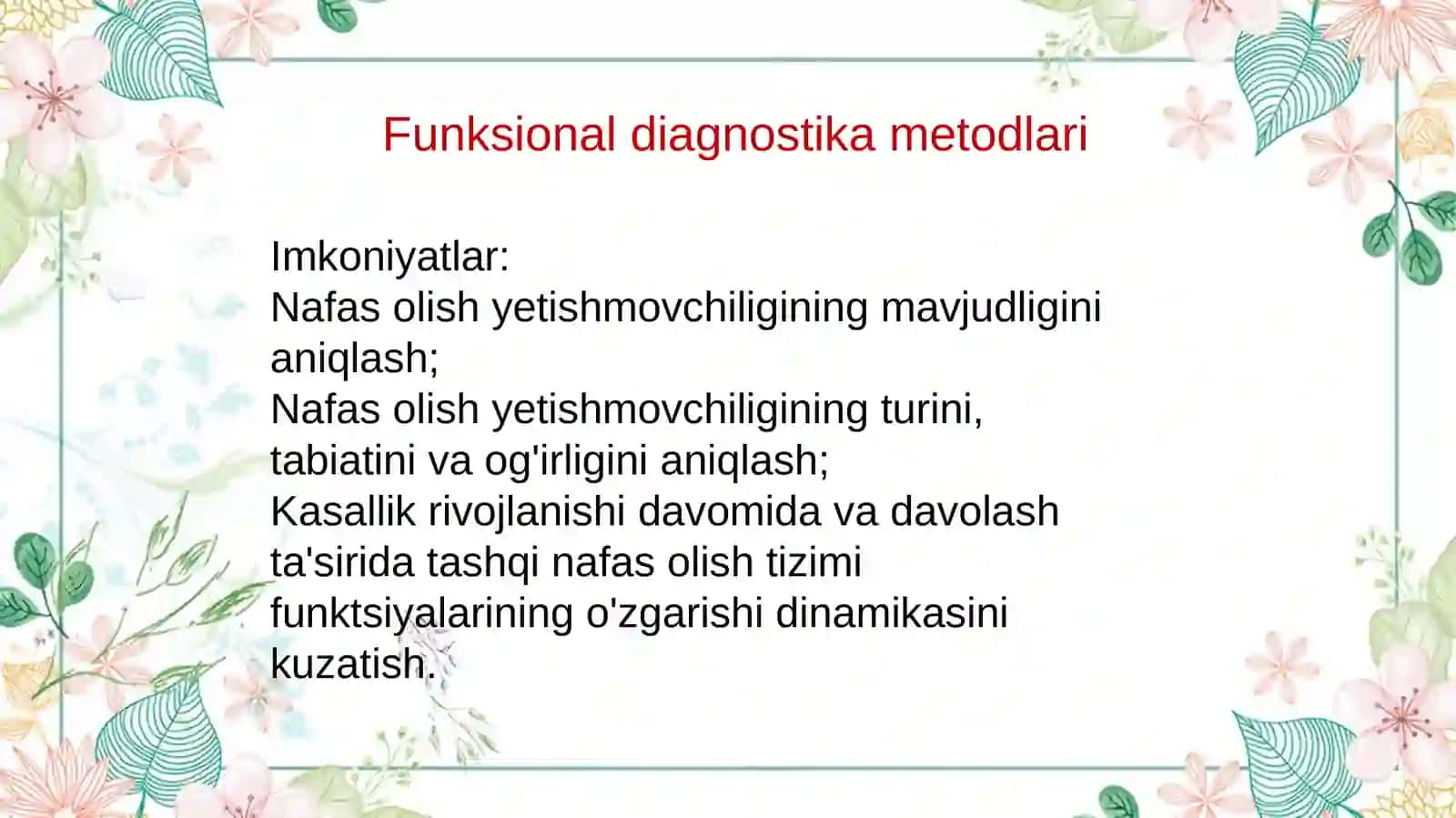 Nafas olish tizimi 3