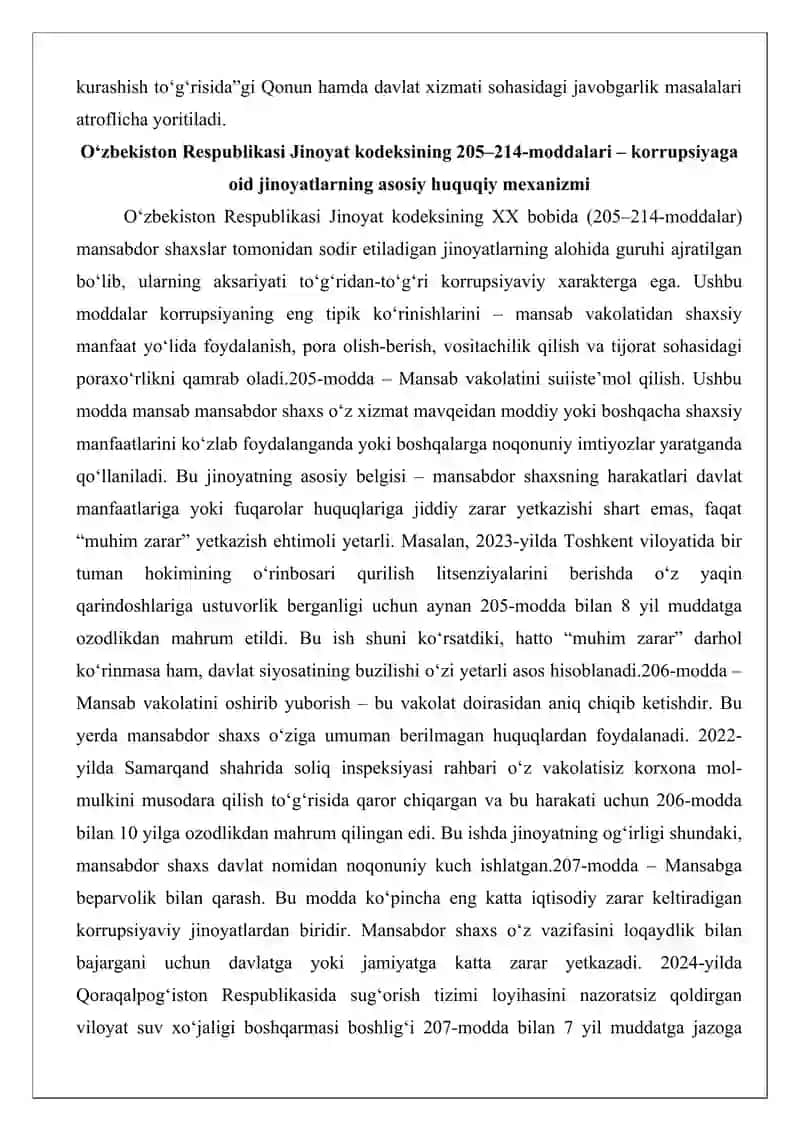 Korrupsiyaga oid huquqbuzarliklar 3