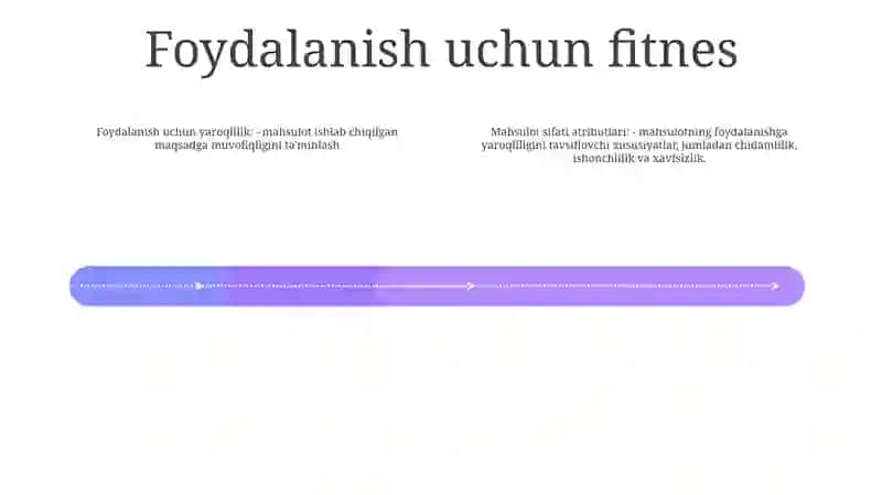 Mahsulot Sifati Ko’Rsatkichlari Turlari 3