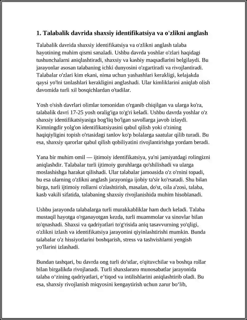 TALABALIK DAVRINING PSIXOLOGIK XUSUSIYATLARI 3