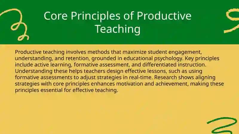 Productive strategies of teaching 3