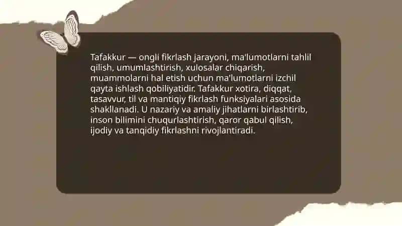 Tafakkur 3