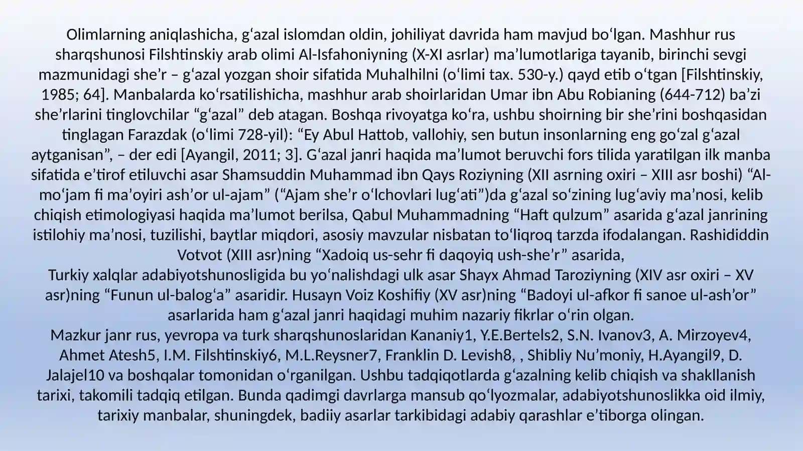 Go'zal janri tahlili 3