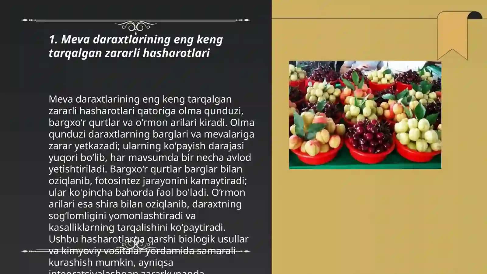 Meva daraxtlarining soʻruvchi zarar kunandalari 3