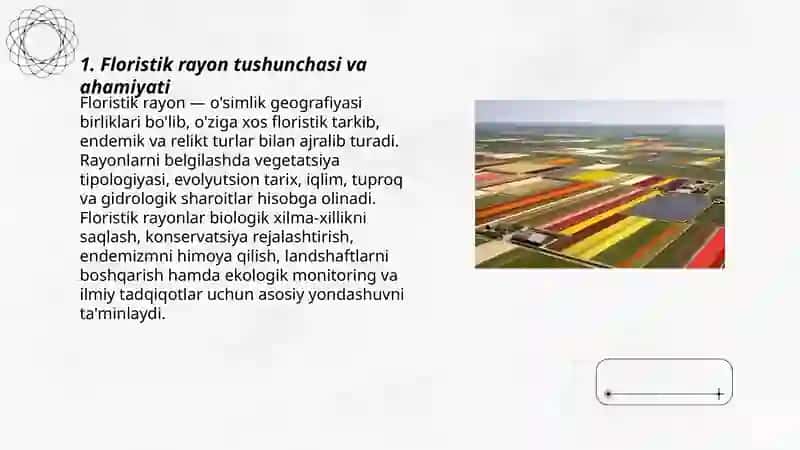 Yer yuzasining floristik rayonlari 3