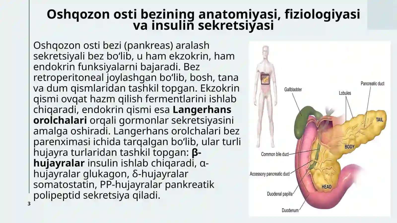 Qandli diabet 1 va 2 turi 3