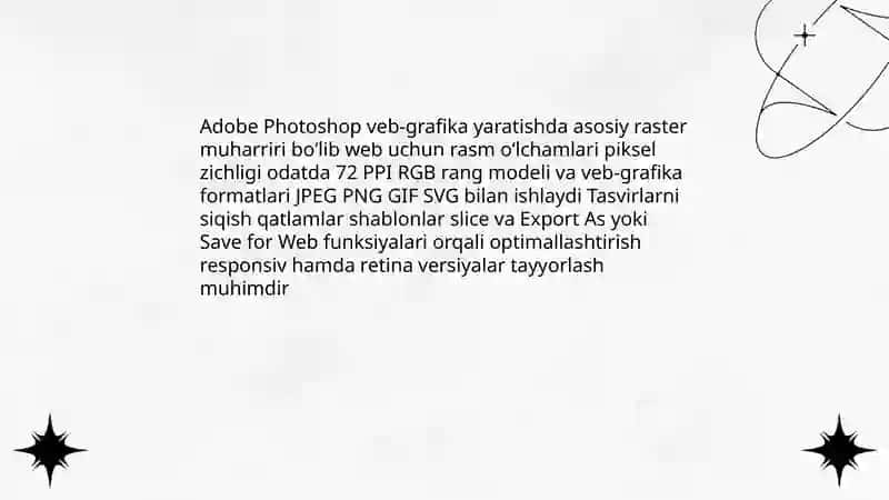 Adobe Photoshop va Web-grafika 3