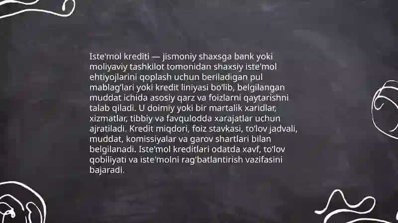 Iste'mol krediti 3