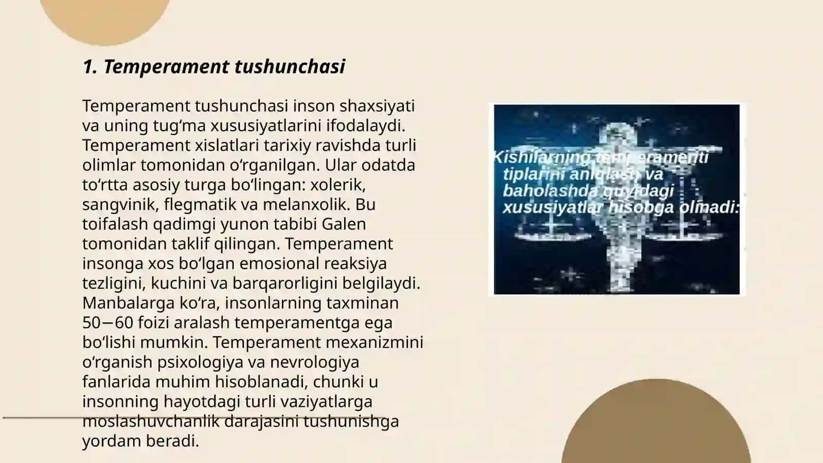 Temperament va uning nazariyalari 3