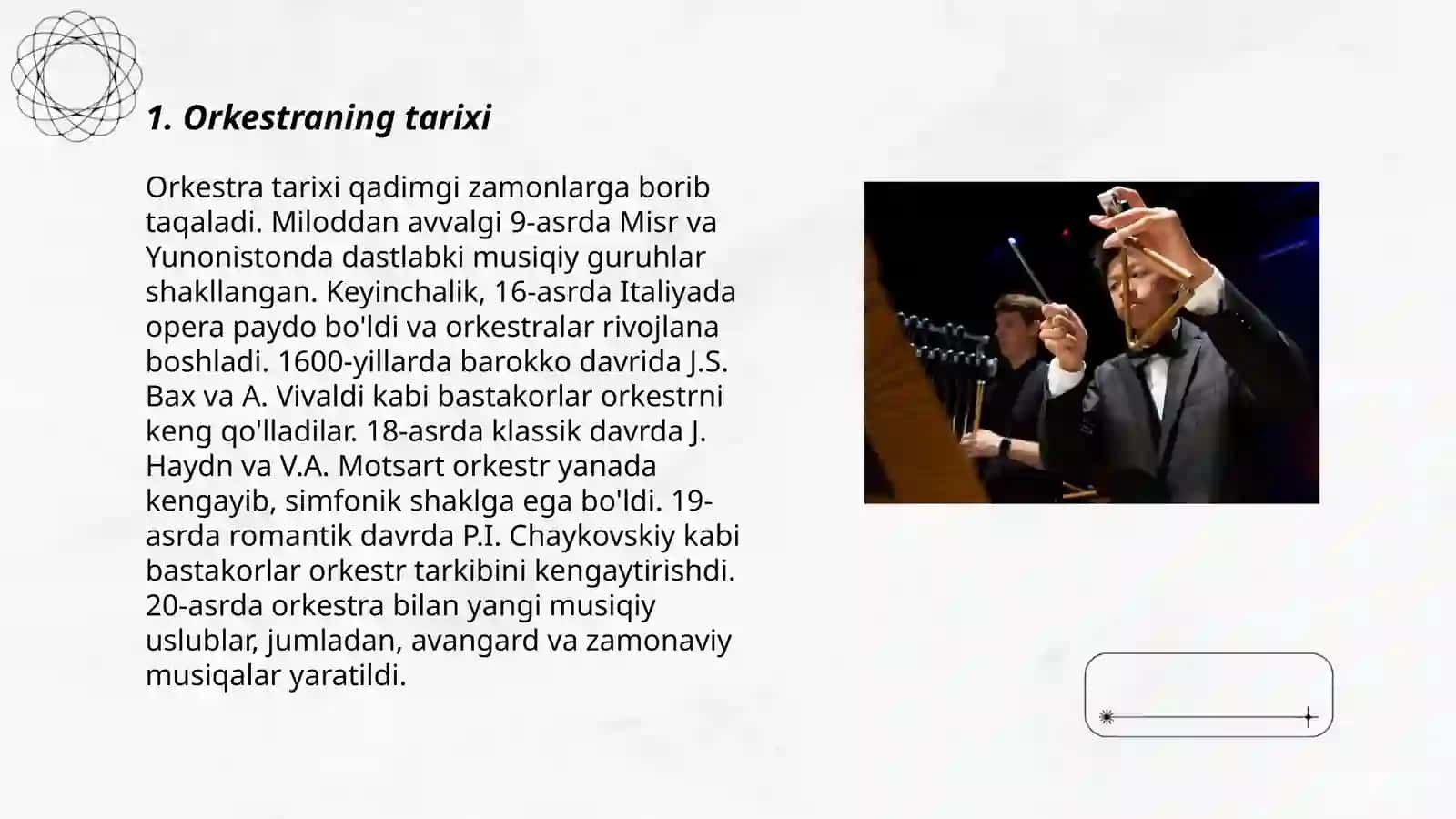 Orkestrning sozlanishi 3