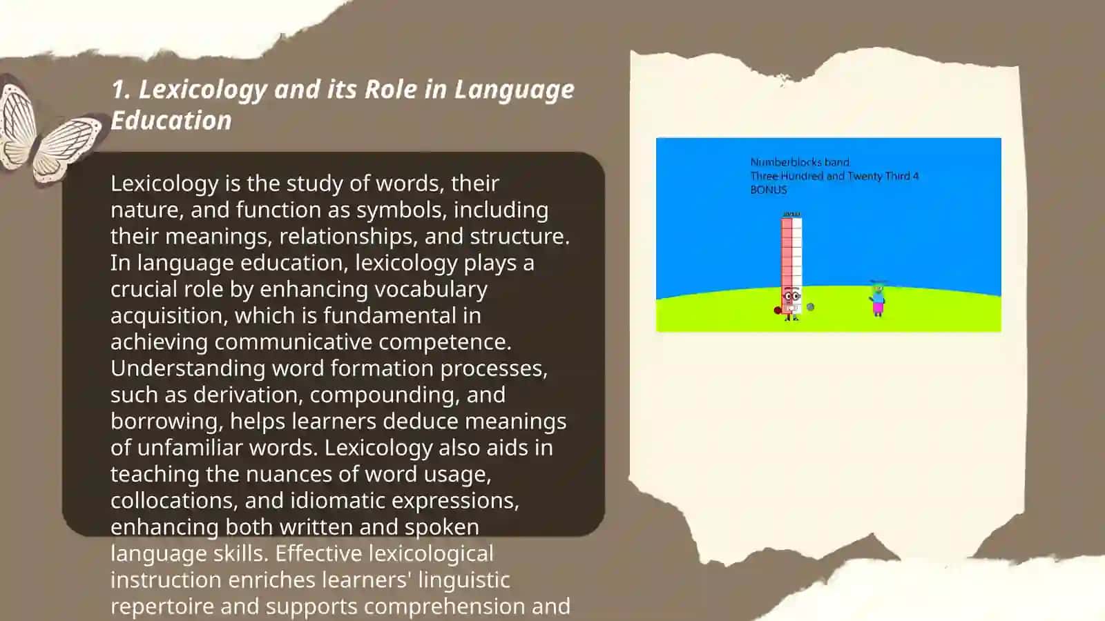 Lexicalogy as a tool and result of lexicalogical studies 3