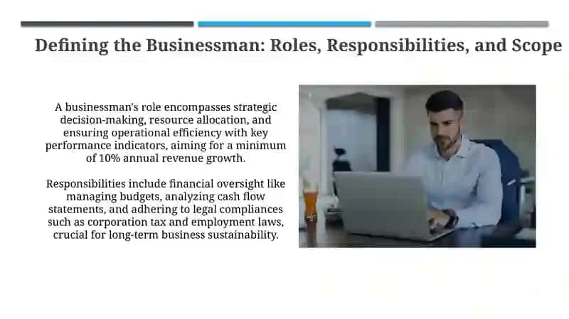 Defining the Businessman: Roles, Responsibilities, and Scope 3