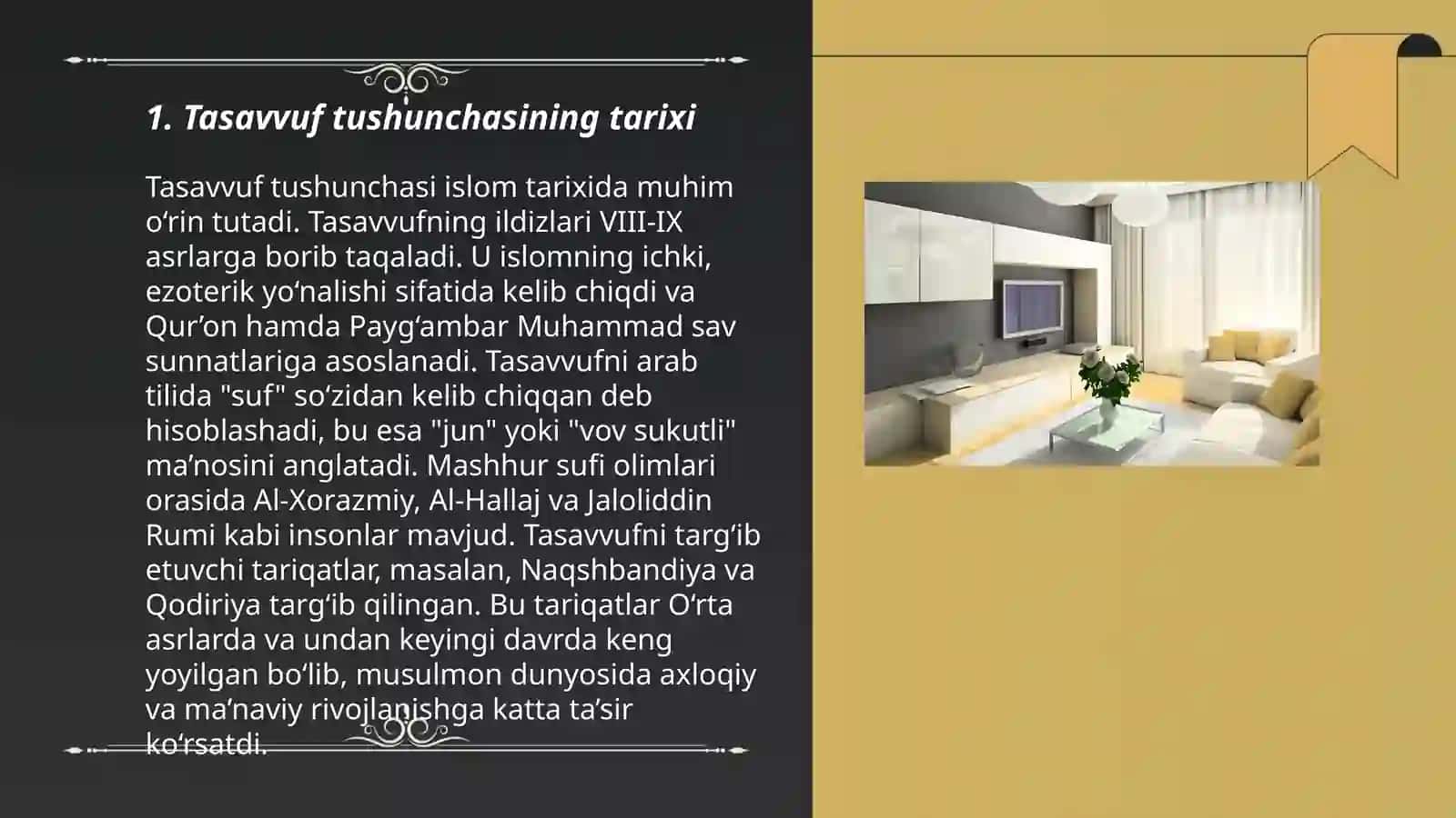Tasavvuf tushunchasi va uning mohiyati 3