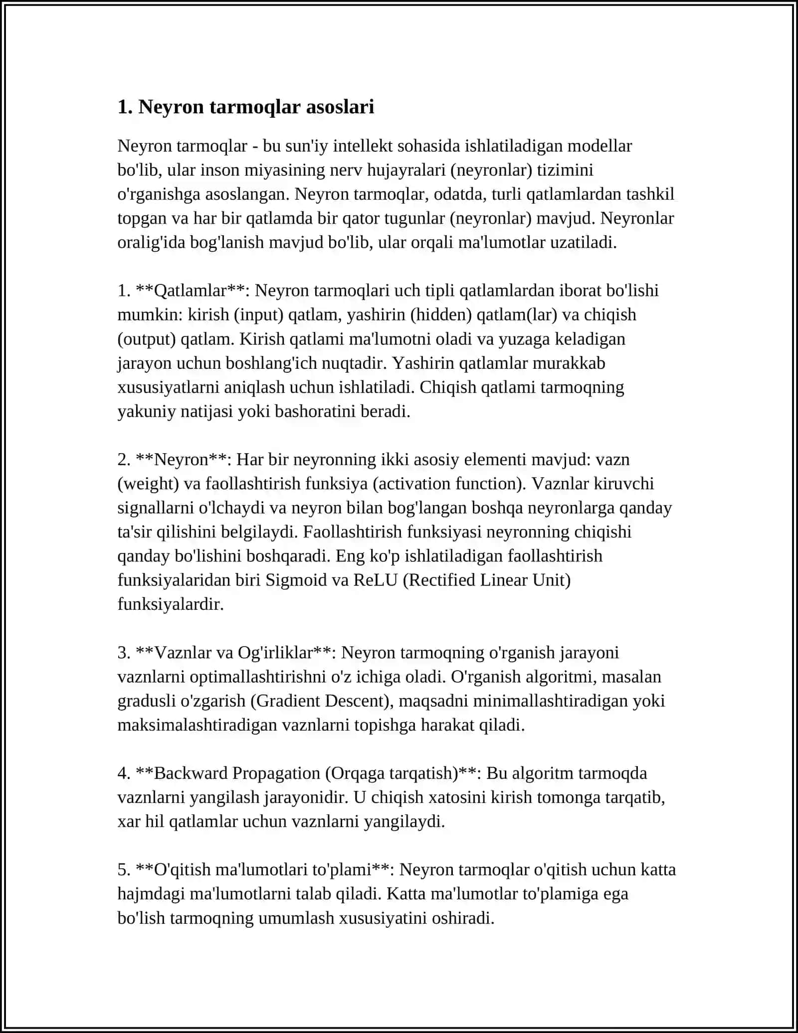 XEMMING NEYRONLI TÕRLAR 3