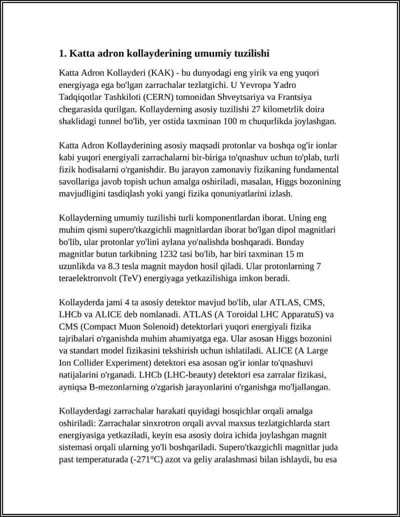 KATTA ADRON KOLLAYDERI VA UNING ISHLASH PRINSIPI 3