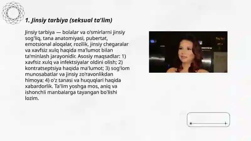 Jinsiy tarbiya (seksual ta'lim) 3
