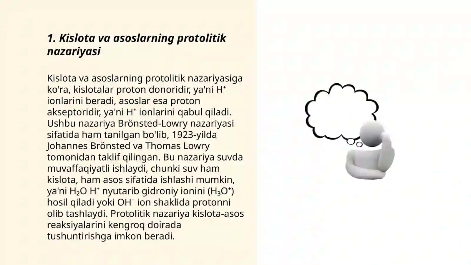 Kislоtа vа аsоslаrning prоtоlitik nаzаriyasi 3