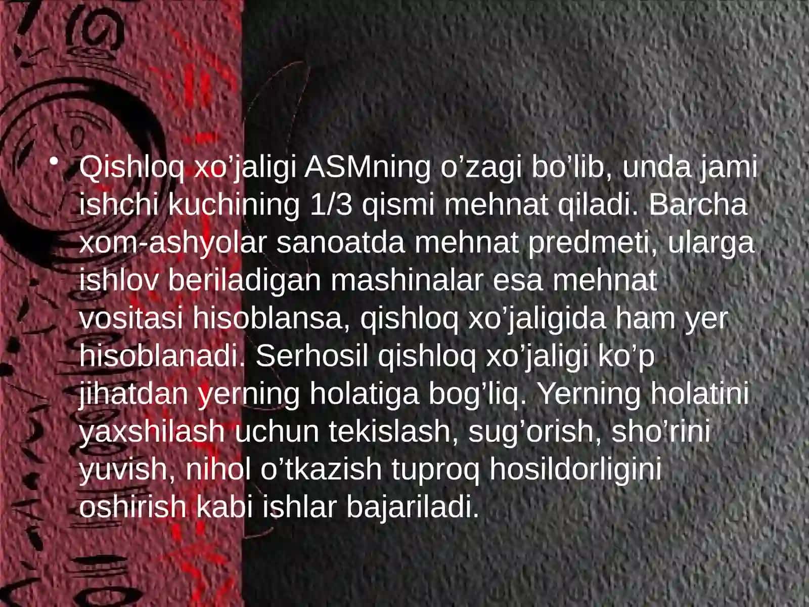 Qishloq xo'jaligida suvdan foydalanish 3