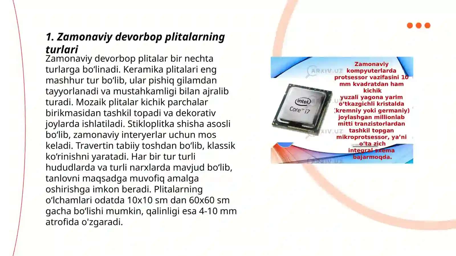 Zamonaviy Devorbop Plitalar va Bloklar 3
