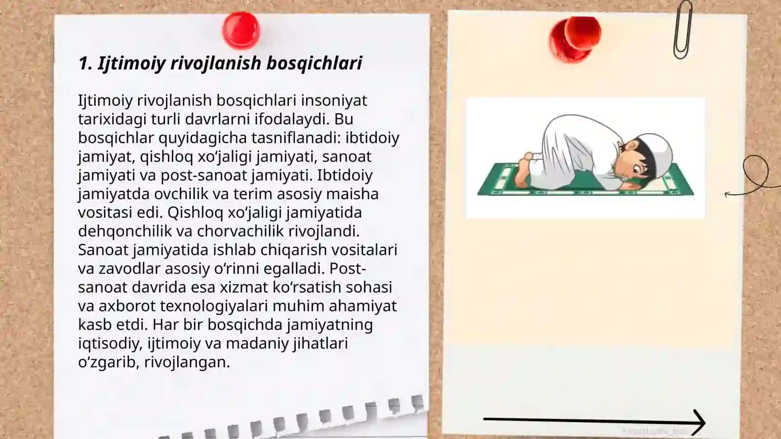 Sholining rivojlanish davirlaring oʻtish sharoitlari 3