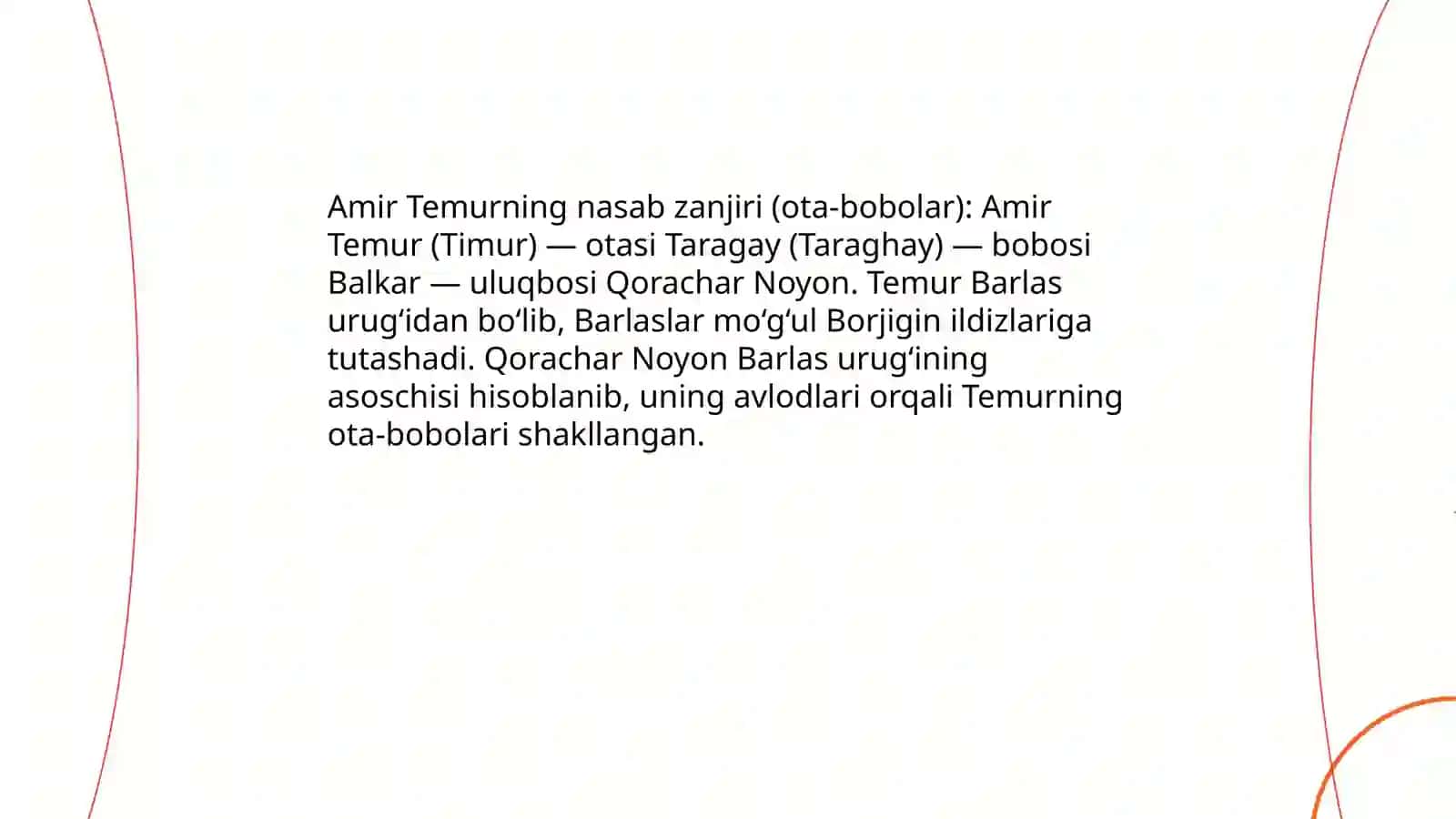 Amir Temur Shajarasi 3