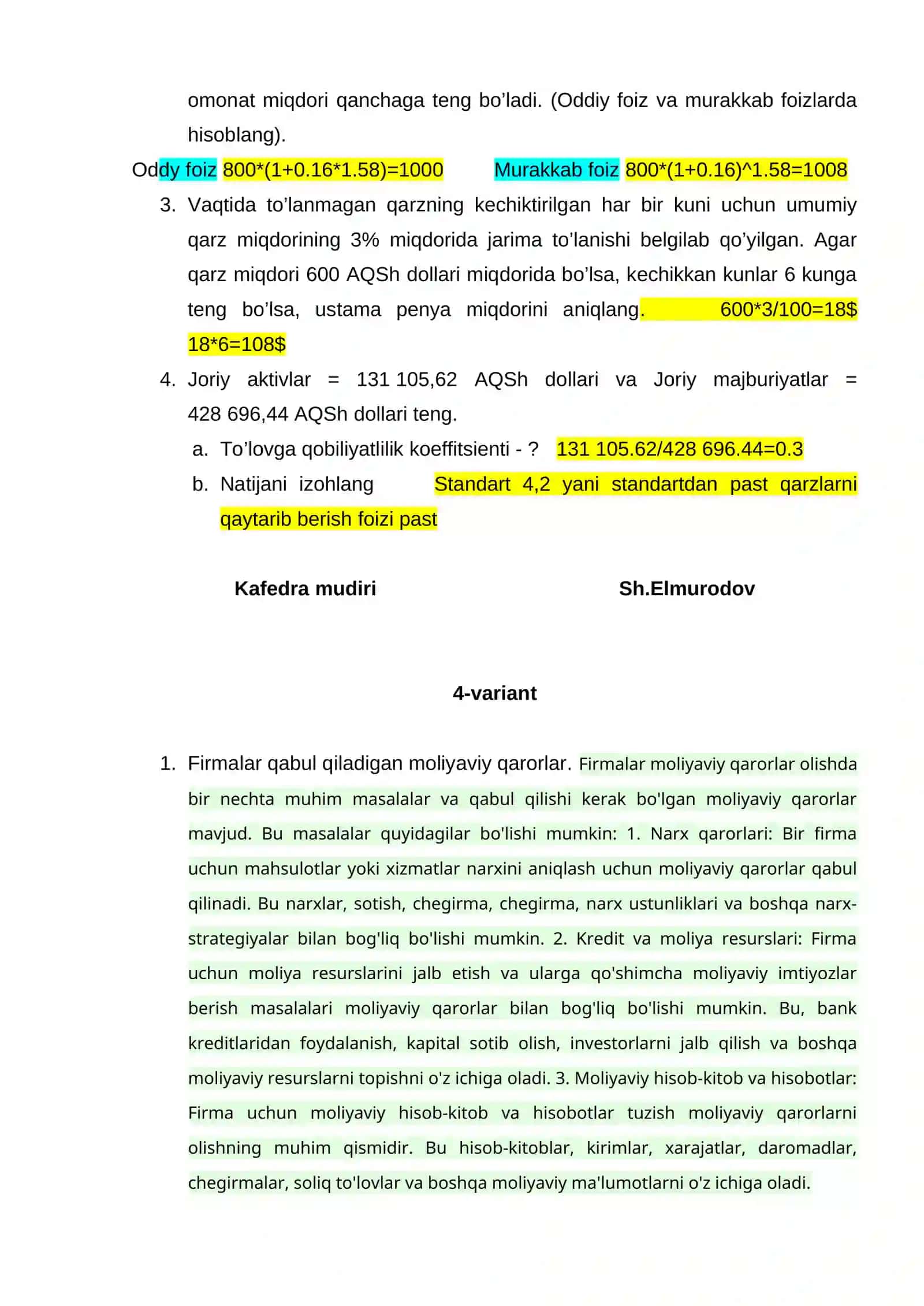 Moliyaning mazmun-mohiyati 3