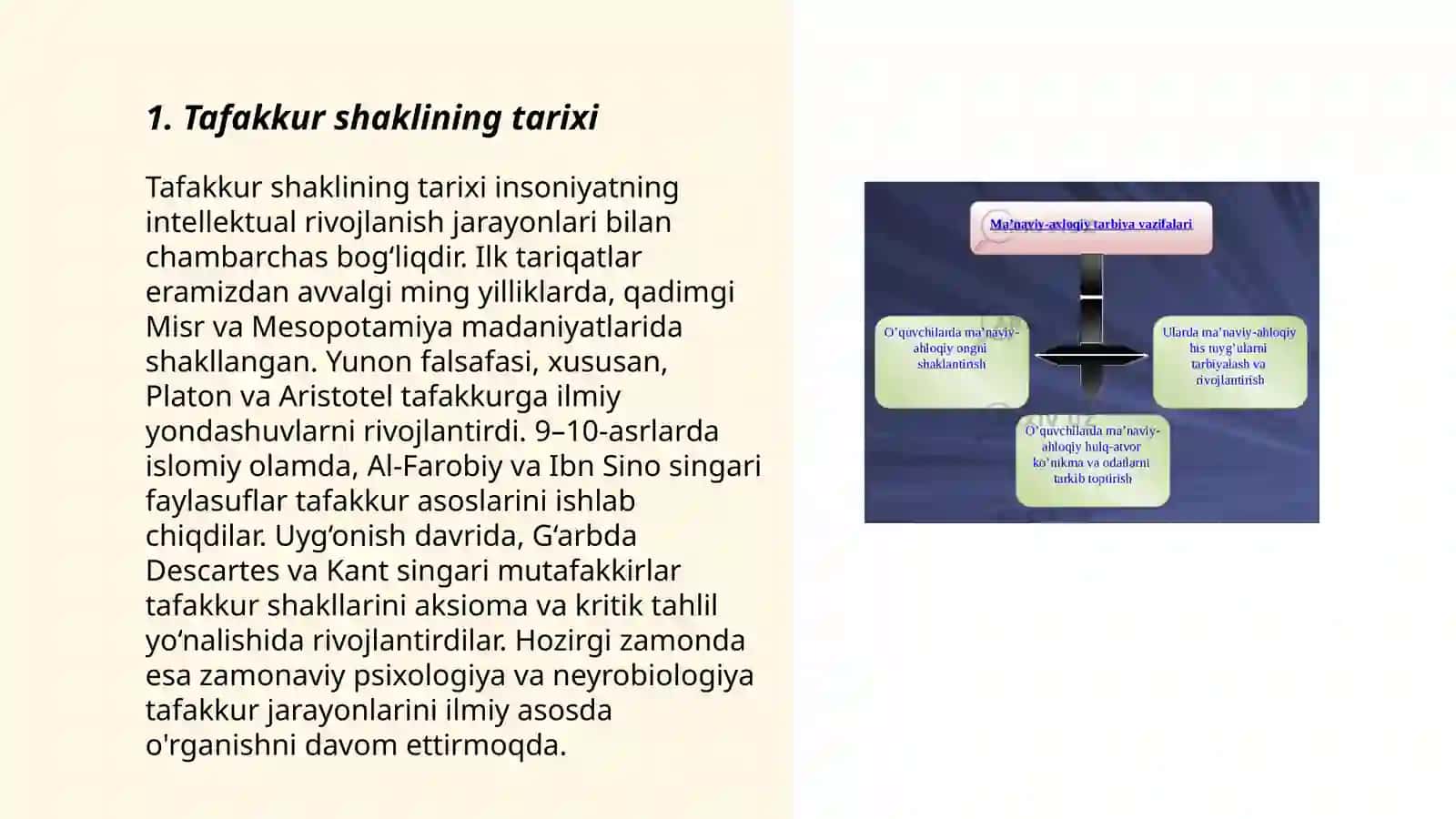 Hukm tafakkur shakli sifatida 3