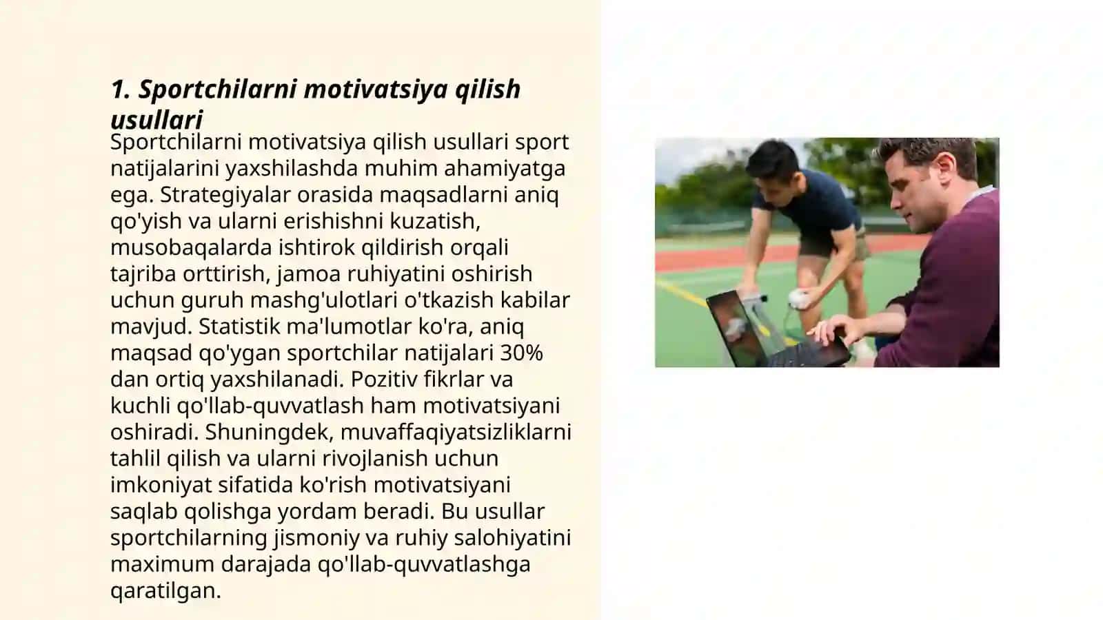 Sport psixalogiyasini kuzatish metodi 3