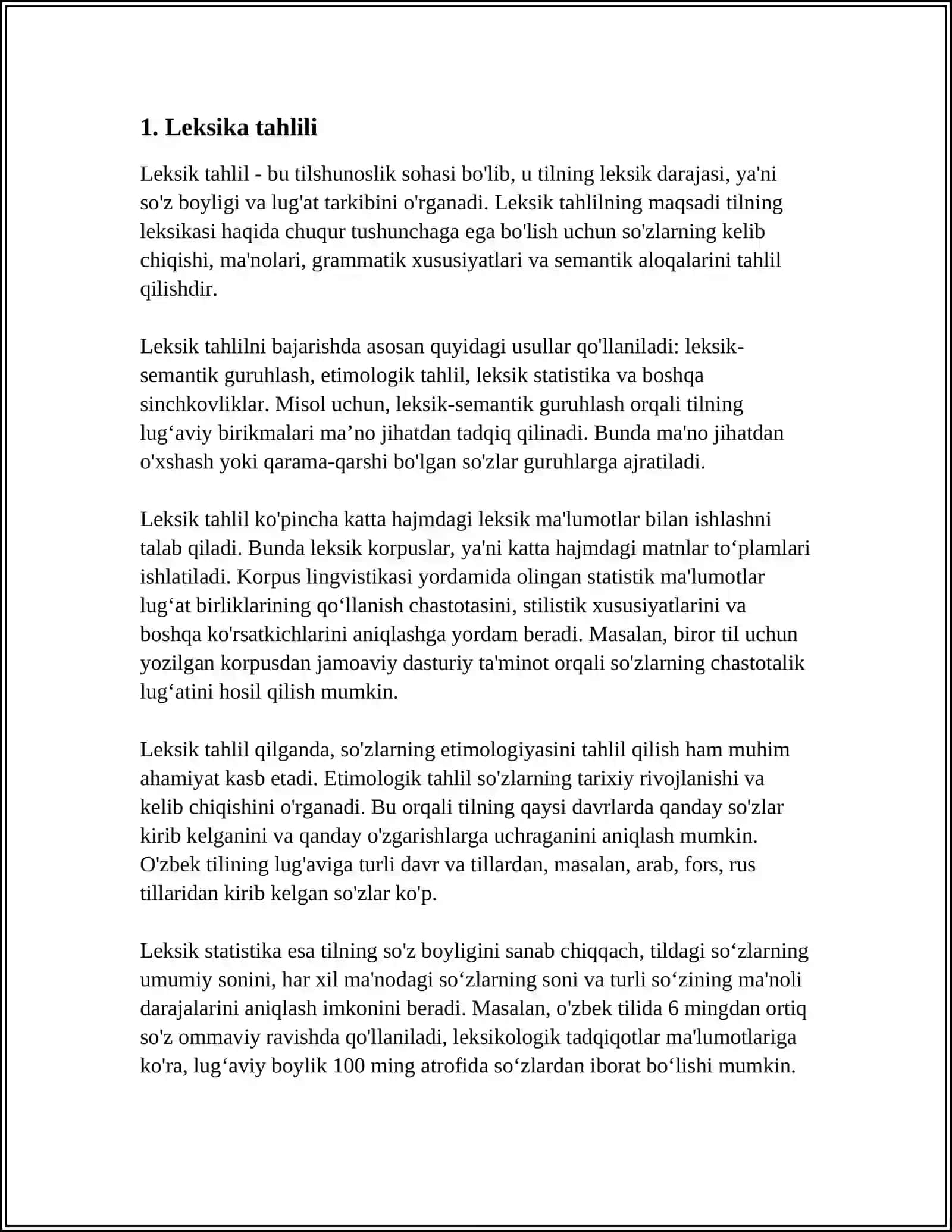LEKSIKA 3