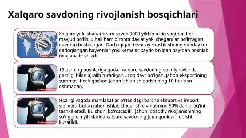 Xalqaro marketing muhitini o'rganish 3