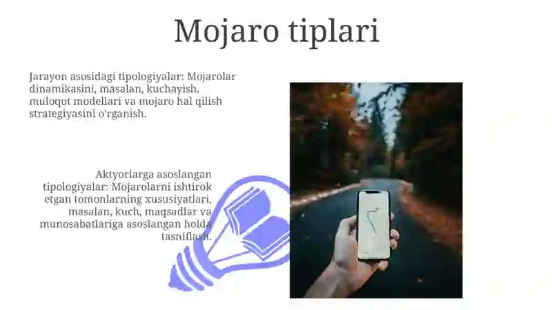 Konflikt tipologiyasining asosiy yoʻnalishlari 3