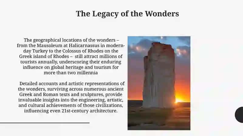 The seven ancient Wonders of the world 3