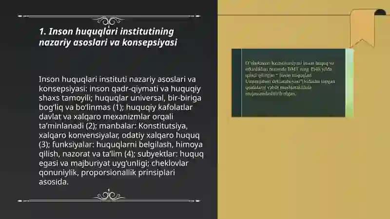 Inson huquqlarning institutining shakllanishi 3