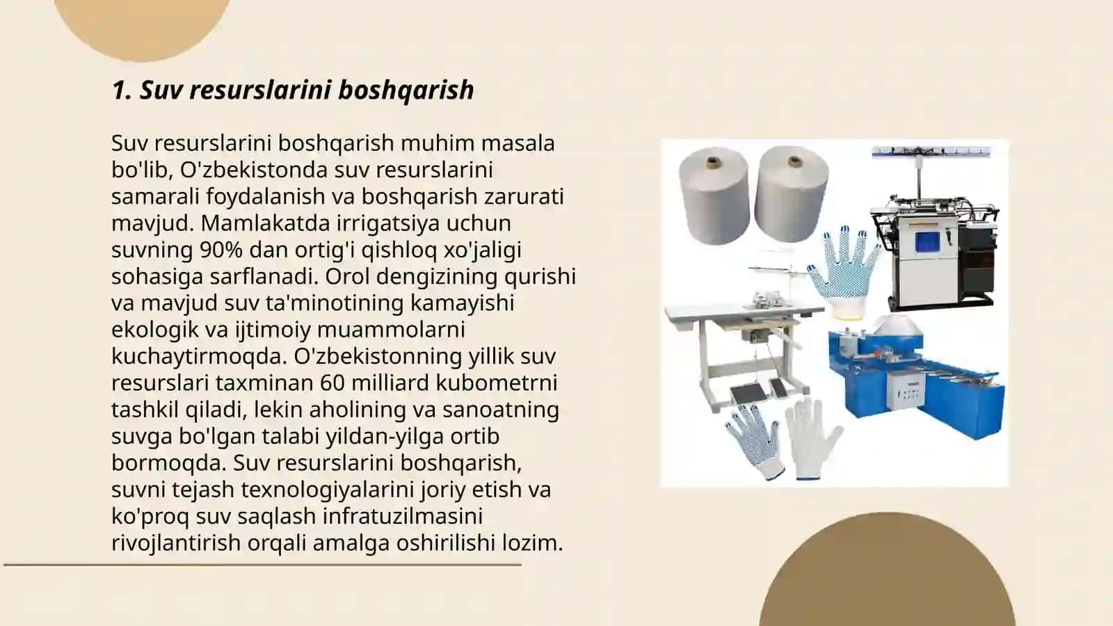 Suv resurslarini boshqarish 3
