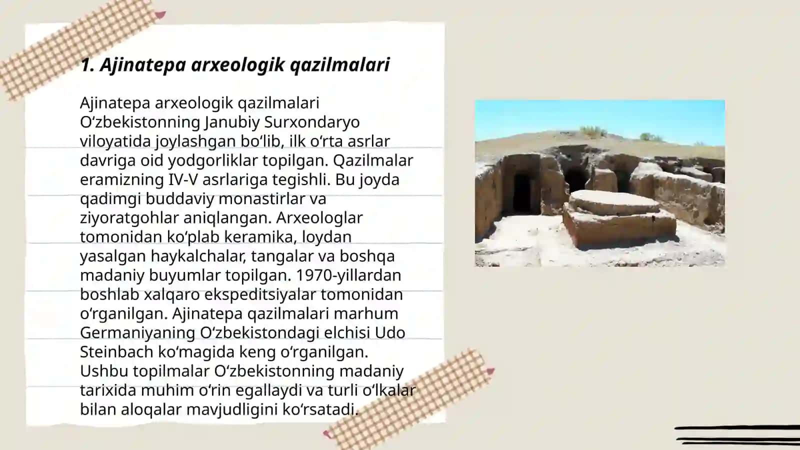 Ajinatepa tarixiy yodgorligi 3