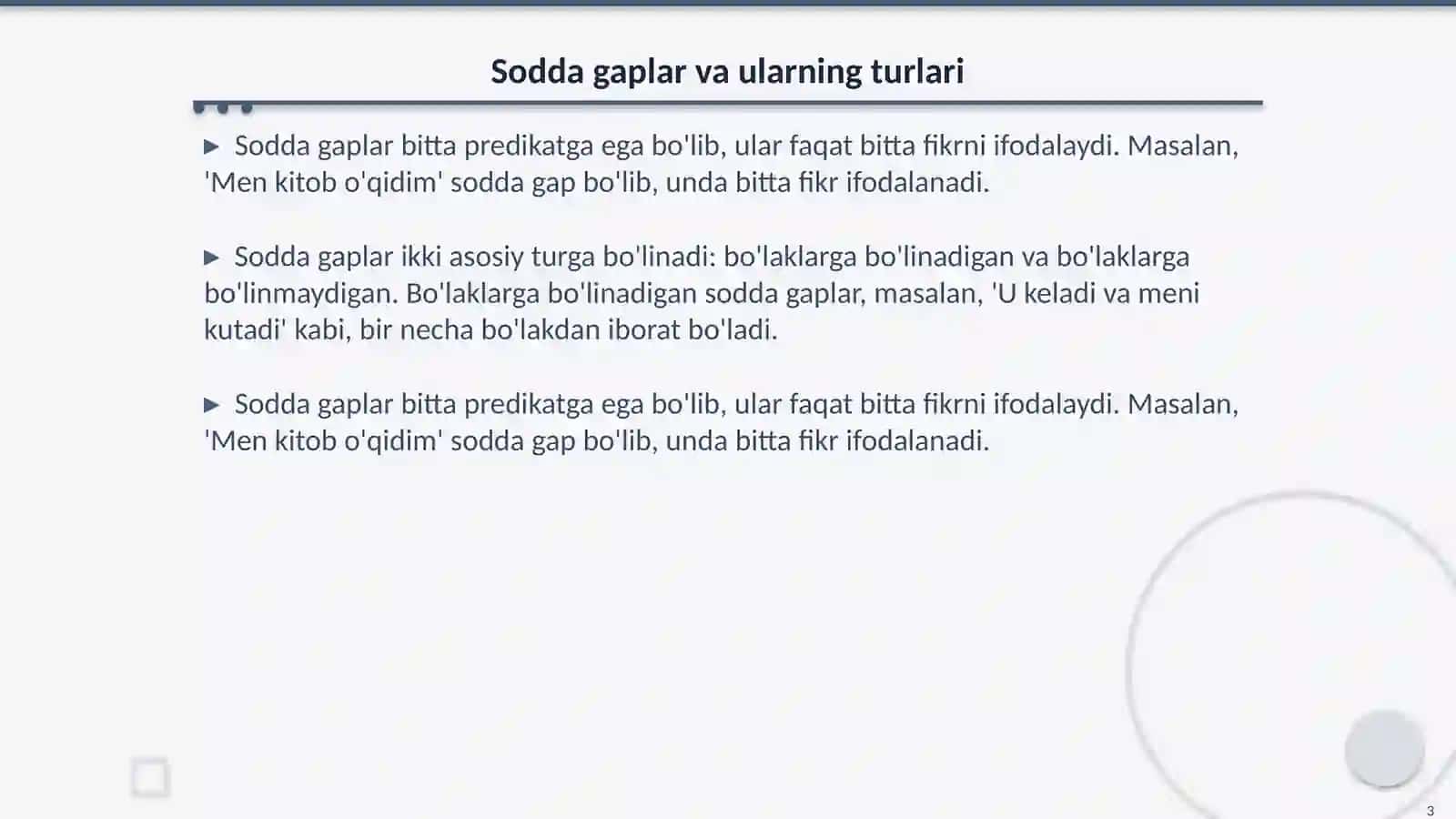 Gapning tuzilish jihatdan turlari 3