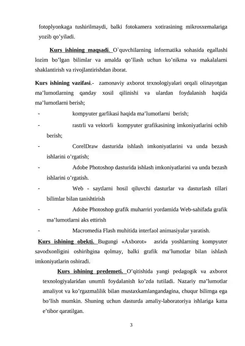 Kompyuter grafikasi haqida tushuncha va uni o`qitish metodikasi 3