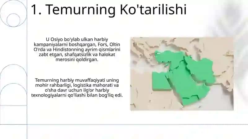 Amir Temur harbiy yurishlari 3