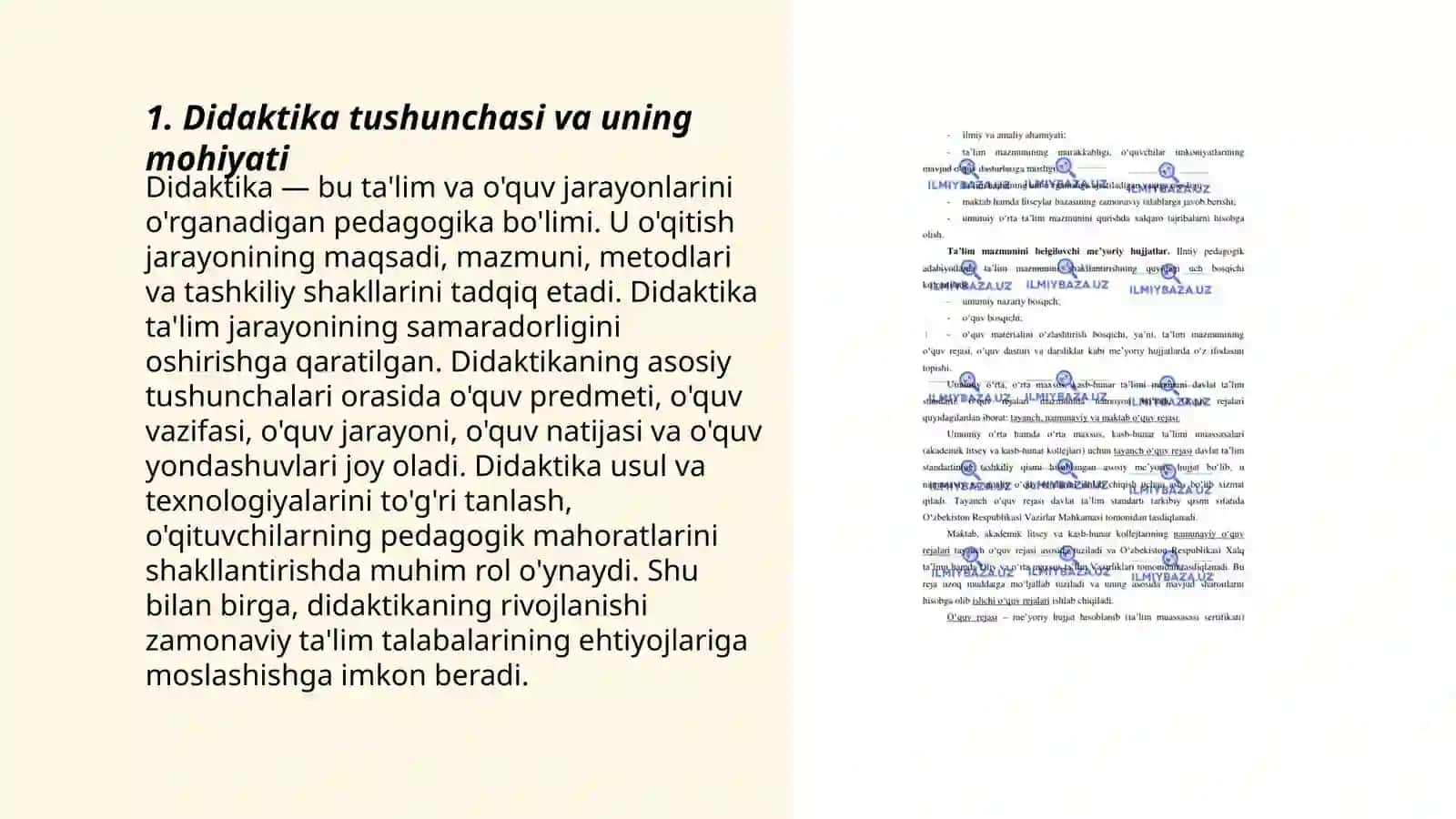 Didaktika tàlim nazariyasi sifatida 3
