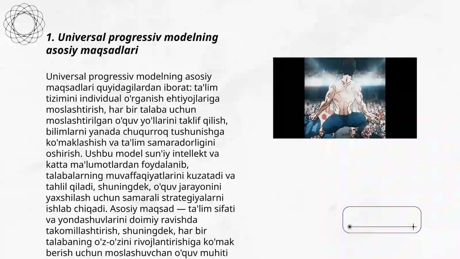 Universal progressiv model maqsadi va vazifasi. Patronaj hamshirasining ish rejasi 3