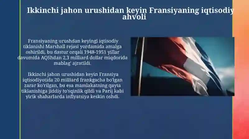 Ikkinchi Jahon Urushidan Keyingi Fransiya 3