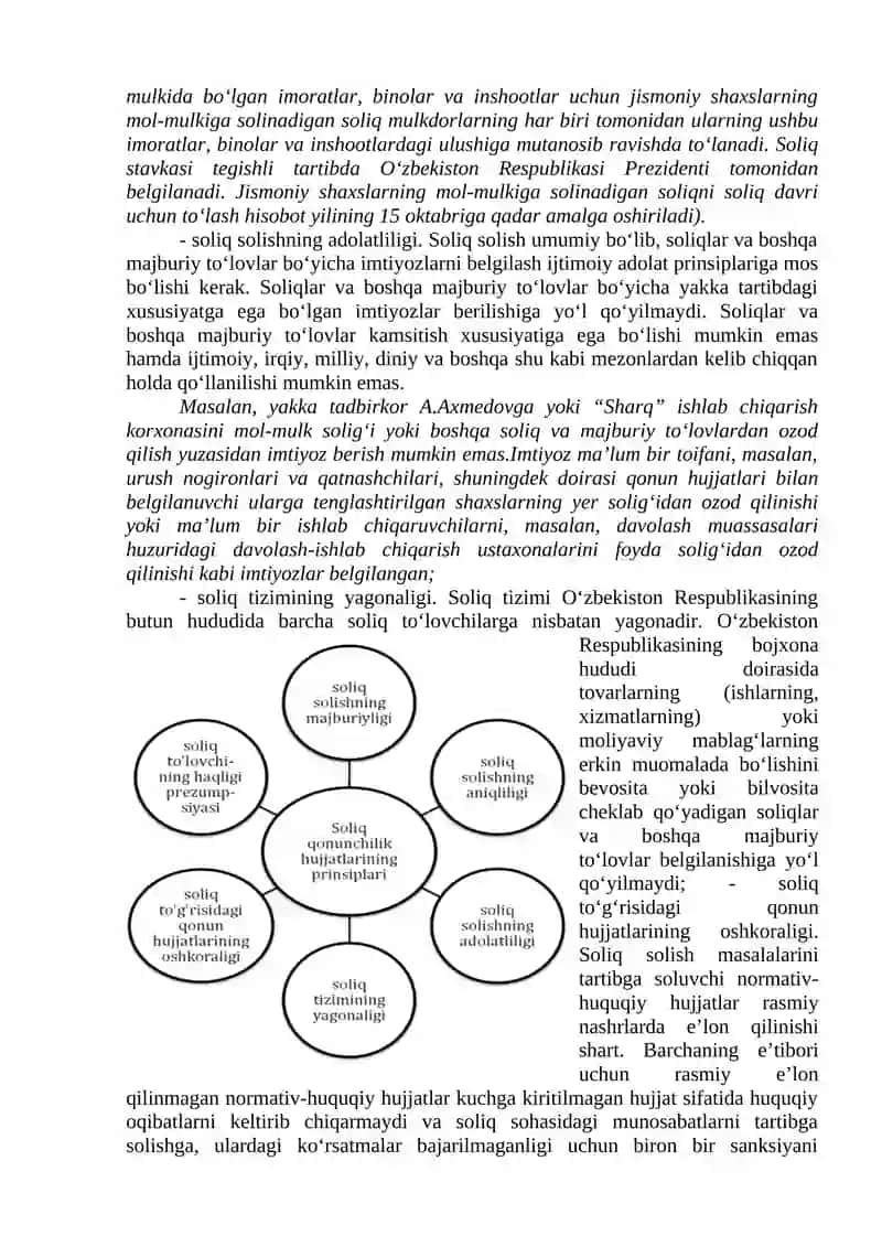 Soliq tizimi va qonunchiligi (4 soat) 3