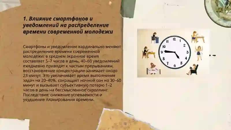Современная молодежь и правильное распределение времени 3