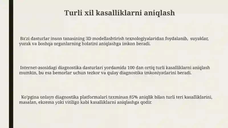 Internet-asosidagi Diagnostika Dasturlari 3