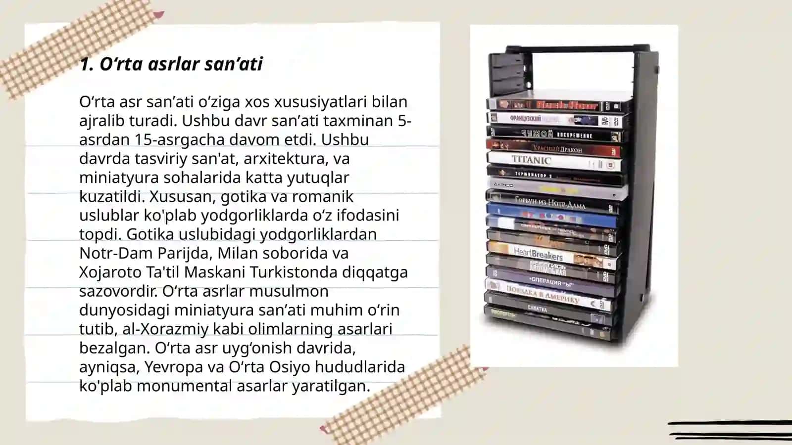 O‘rta asrlar san’ati 3