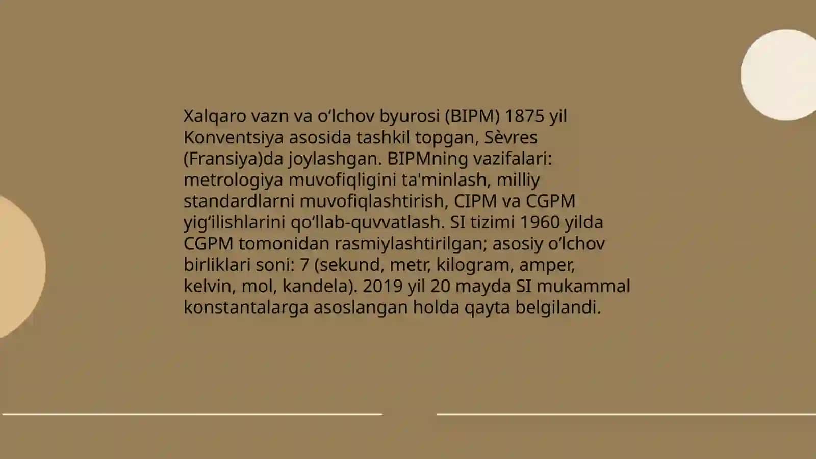 Metralogiya va standartlashtirishda Xalqaro tashkilotlar 3