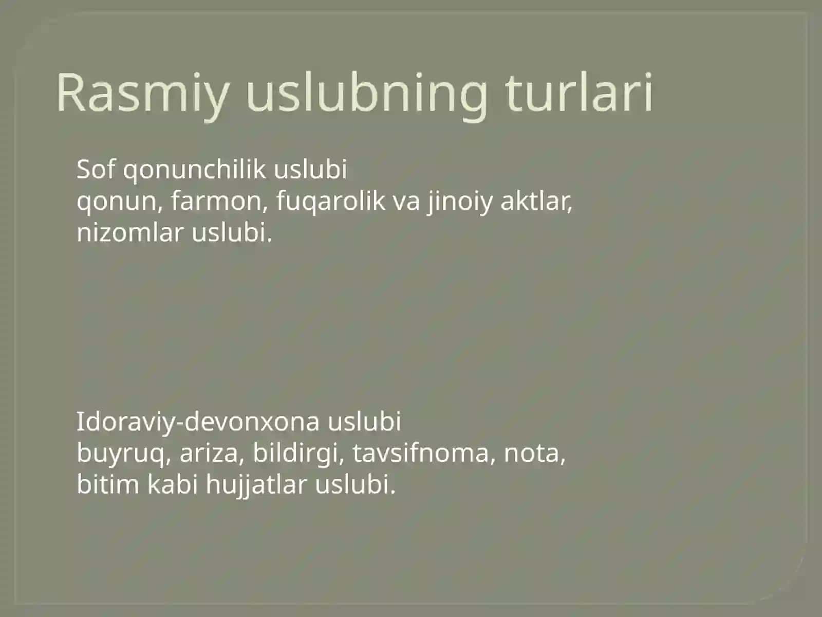 Rasmiy uslub 3