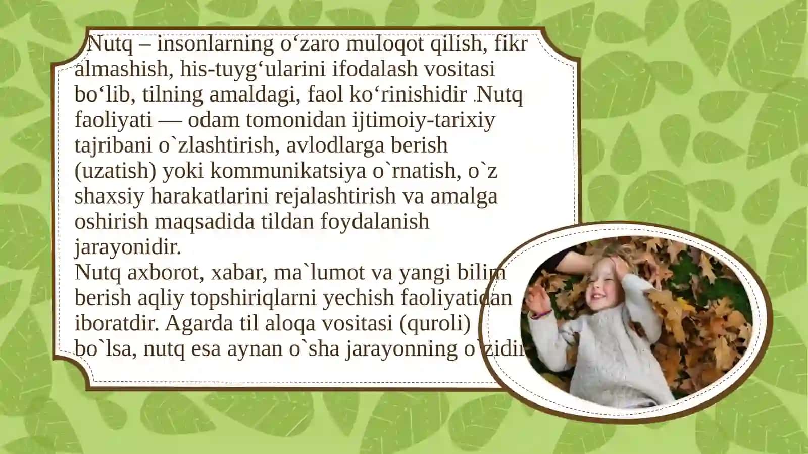 Bolalarda nutqning rivojlanishi 3